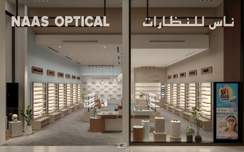Wide range of optical frames and sunglasses at Naas Optical UAE